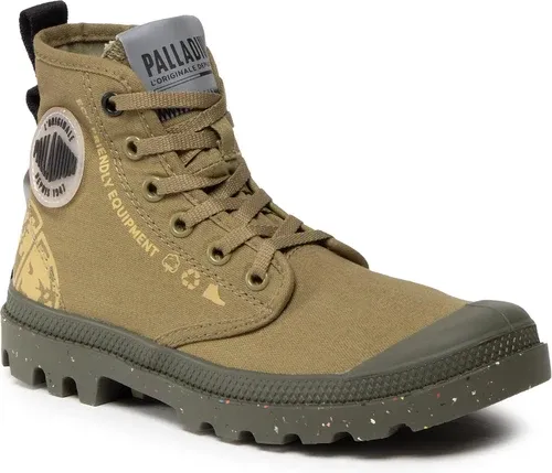 Outdoorová obuv Palladium - Pampa Organic Metro 77022-393-M Aloe