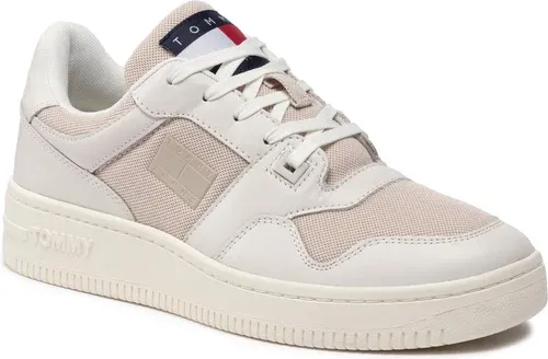 Sneakersy Tommy Jeans - Mix Basket EM0EM01010 Ivory YBL