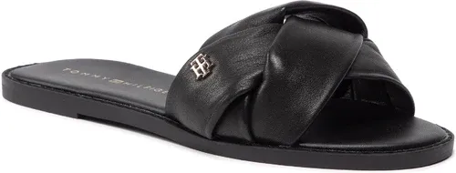 Šľapky TOMMY HILFIGER - Feminine Weave Flat Sandal FW0FW06669 Black BDS