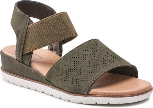 Sandále CLARA BARSON - WS5081-XX Khaki