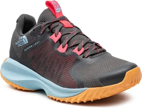 Trekingová obuv The North Face - Wayroute Futurelight NF0A5JCT7541 Asphalt Grey/Brilliant Coral