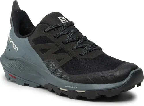 Trekingová obuv Salomon - Outpulse Gtx W GORE-TEX 415883 20 V0 Black/Stormy Weather/Vanillia Ice