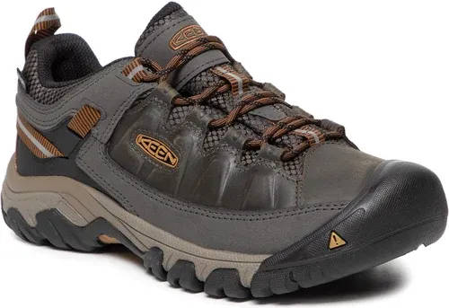 Trekingová obuv Keen - Targhee III Wp 1017784 Black Olive/Golden Brown