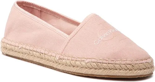 Espadrilky CALVIN KLEIN JEANS - Esparille Monogram YW0YW00660 Pink Blush TKY