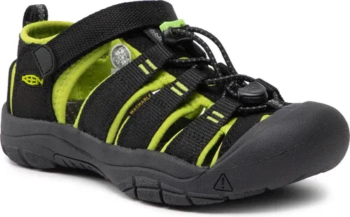 Sandále KEEN - Newport H2 1009965 Black/Lime Green