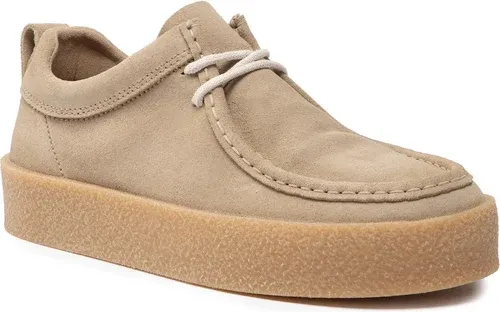 Poltopánky TOMMY JEANS - Suede Shoe EM0EM01035 Savannah Sand ACM