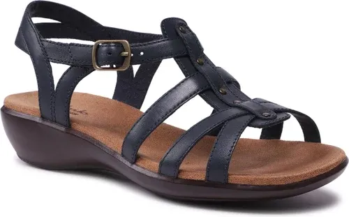 Sandále CLARKS - Roza Jaida 203593354 Navy Leather