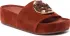 Šľapky TORY BURCH - Patus Logo Sandal 136989 Rust 200