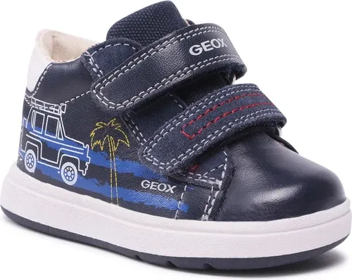 Sneakersy Geox - B Biglia B. D B044DD 08520 C0735 Navy/Red