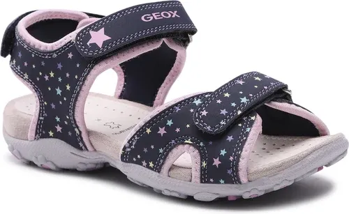 Sandále Geox - J S.Roxanne B J25D9B 05015 C0694 D Navy/Pink