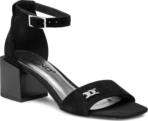 Sandále KARINO - 4301/003-P Czarny/Welur