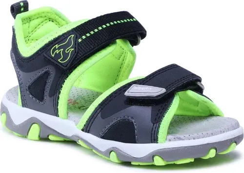 Sandále Superfit - 1-009470-0000 M Schwarz/Gelb