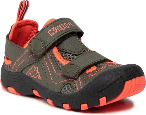 Sneakersy KAPPA - 260787K Army/Coral 3129