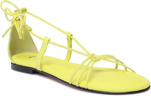 Sandále HUGO - GraceMignonFlatS-C 50475372 10239116 01 Bright Yellow 735