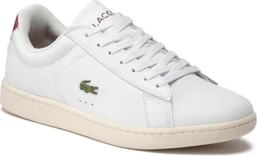 Sneakersy LACOSTE - Carnaby Evo 0722 2 Sfa 7-43SFA00152G1 Wht/Burg