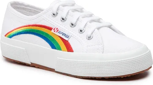 Tenisky SUPERGA - 2750 Rainbow Embroidery S81281W White/Rainbow A6Z