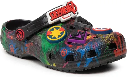 Šľapky Crocs - Classic Marvel Avengers Clog 207721-001 Black