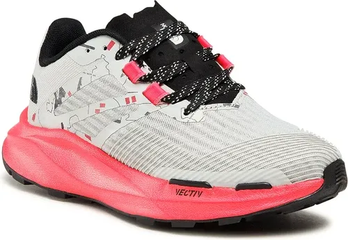 Topánky The North Face - Vectiv Eminus NF0A5G3M6771 Tnf White Trail arkr Print/Brilliant Coral