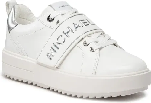 Sneakersy MICHAEL MICHAEL KORS - Emmett Strap Lace Up 43T2ETFS4L Optic White