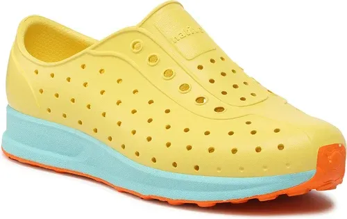 Poltopánky Native - Robbie Sugarlite 12110600-7030 Raincoat Yellow/Piedmont Blue/Foxtail Speckle Rubber