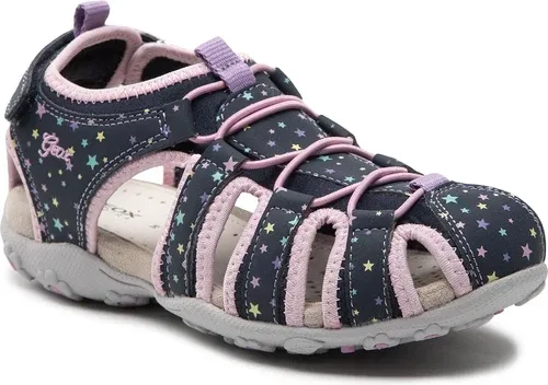 Sandále GEOX - J S.Roxanne J25D9A 01550 C0694 D Navy/Pink