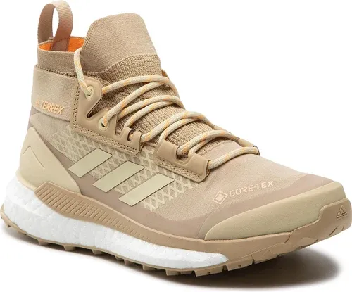 Topánky adidas - Terrex Free Hiker Gtx W GORE-TEX GV7515 Beige Tone/Sandy Beige/Pulse Amber