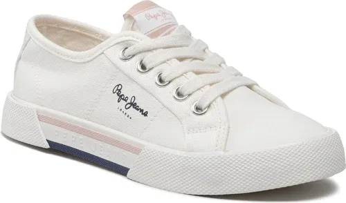 Tenisky Pepe Jeans - Brady Girl Basic PGS30543 White 800