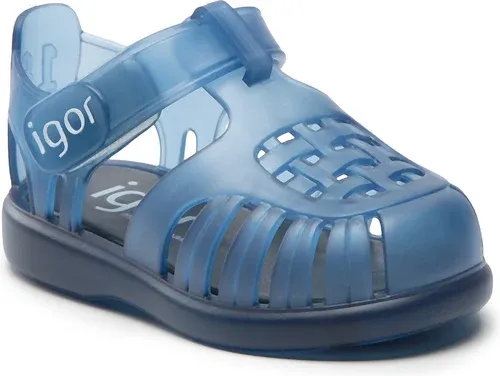 Sandále Igor - Tobby Velcro S10233-063 Tr.Marino/Tr.Navy