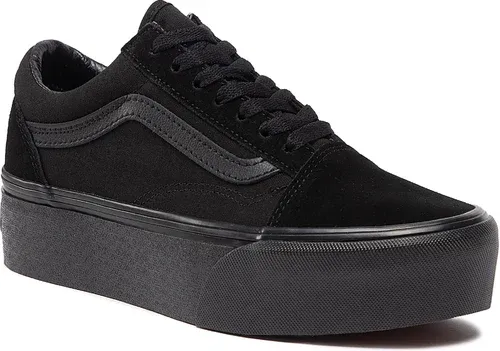 Tenisky Vans - Old Skool Stac VN0A7Q5MBKA1 Suede.Canvas Black/Black