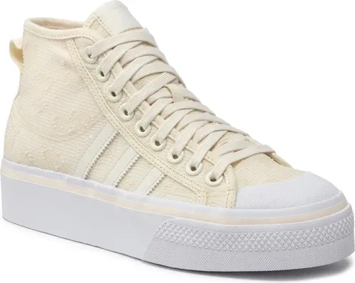 Topánky adidas - Nizza Platform Mid W GX8356 Cwhite/Cwhite/Ftwwht