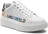Sneakersy KARL LAGERFELD - KL62226 White Lthr w/Multi