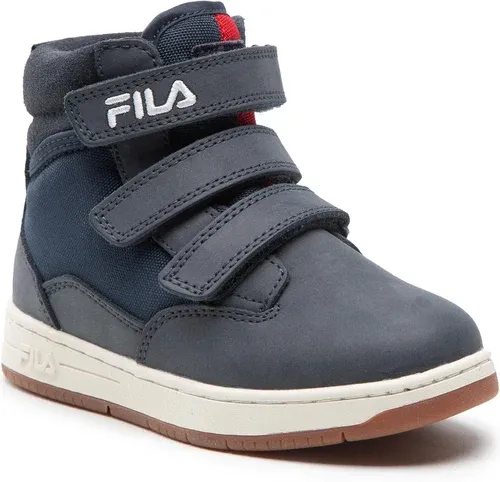 Šnurovacia obuv Fila - Knox Velcro Mid Jr 1011086.29Y Dress Blue