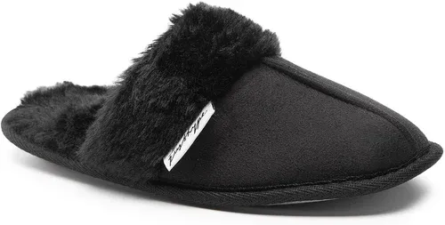 Papuče HYPE - Slip On Mule Slipper YWBS-006 Black Papuče HYPE - Slip On Mule Slipper YWBS-006 Black