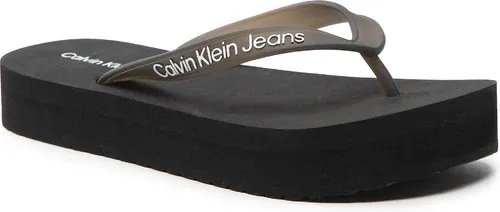 Žabky CALVIN KLEIN JEANS - Beach Sandal Flatform YW0YW00716 Black BDS