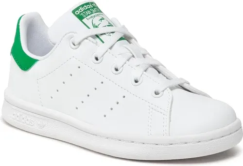 Topánky adidas - Stan Smith C FX7524 Ftwwht/Ftwwht/Green