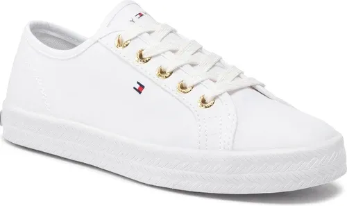 Tenisky TOMMY HILFIGER - Essential Nautical Sneaker FW0FW06512 White YBS