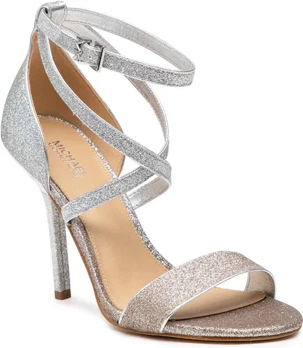 Sandále MICHAEL Michael Kors - Astrid Sandal 40T2ATHS1D Silv/Plgold