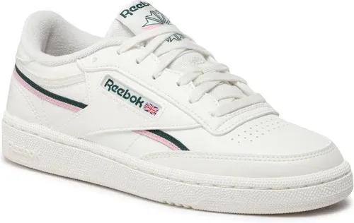 Topánky Reebok - Club C 85 Vegan GY9732 Chalk/Pnkglw/Forgrn