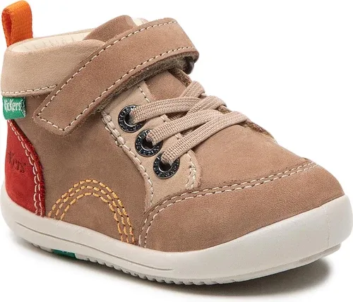 Členková obuv KICKERS - Kinoe 878670-10 M Beige Rouge 113