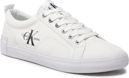 Tenisky CALVIN KLEIN JEANS - New Vulcanized Laceup Low Ess YM0YM00410 Bright White YAF