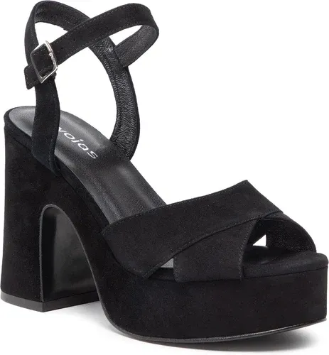 Sandále Wojas - 76083-61 Čierna