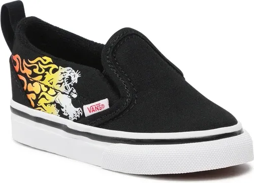 Tenisky VANS - Slip-On V VN0A3488YHU1 Ferocious Flame Racing Re