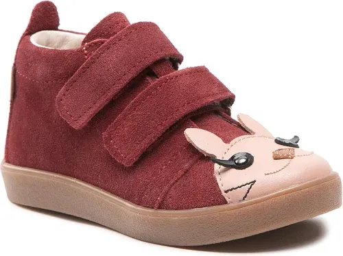 Šnurovacia obuv Mrugała - Suzie 5280/2-54 Bunny Ruby