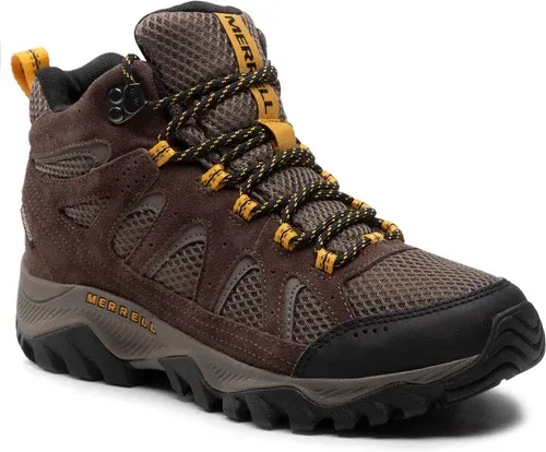 Trekingová obuv MERRELL - Oakcreek Mid Wp J036401 Espresso