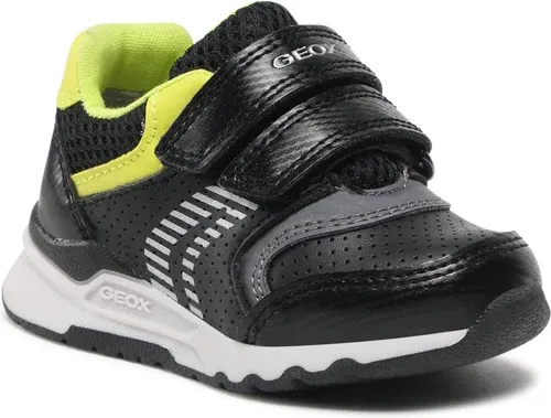 Sneakersy GEOX - B Pyrip B. A B264YA 0CE54 C9B3S M Black/Lime Green