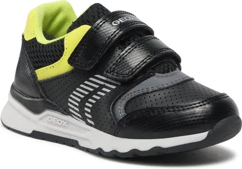 Sneakersy Geox - B Pyrip B. A B264YA 0CE54 C9B3S S Black/Lime Green