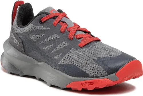 Trekingová obuv Salomon - Patrol J 416781 09 M0 Quiet Shade/Magnet/Goji Berry