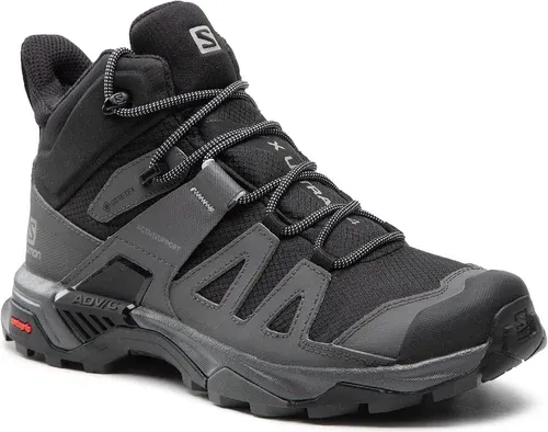 Trekingová obuv Salomon - X Ultra 4 Mid Gtx GORE-TEX 413834 26 M0 Black/Magnet/Pearl Blue