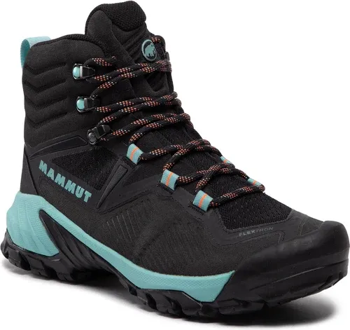 Trekingová obuv MAMMUT - Sapuen High Gtx GORE-TEX 3030-04251-00575-1040 Black/Dark Frosty