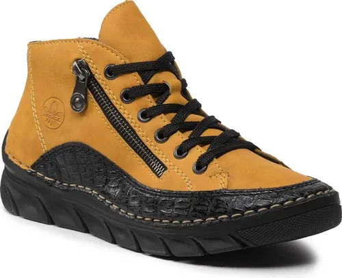 Členková obuv Rieker - 55021-68 Gelb Kombi
